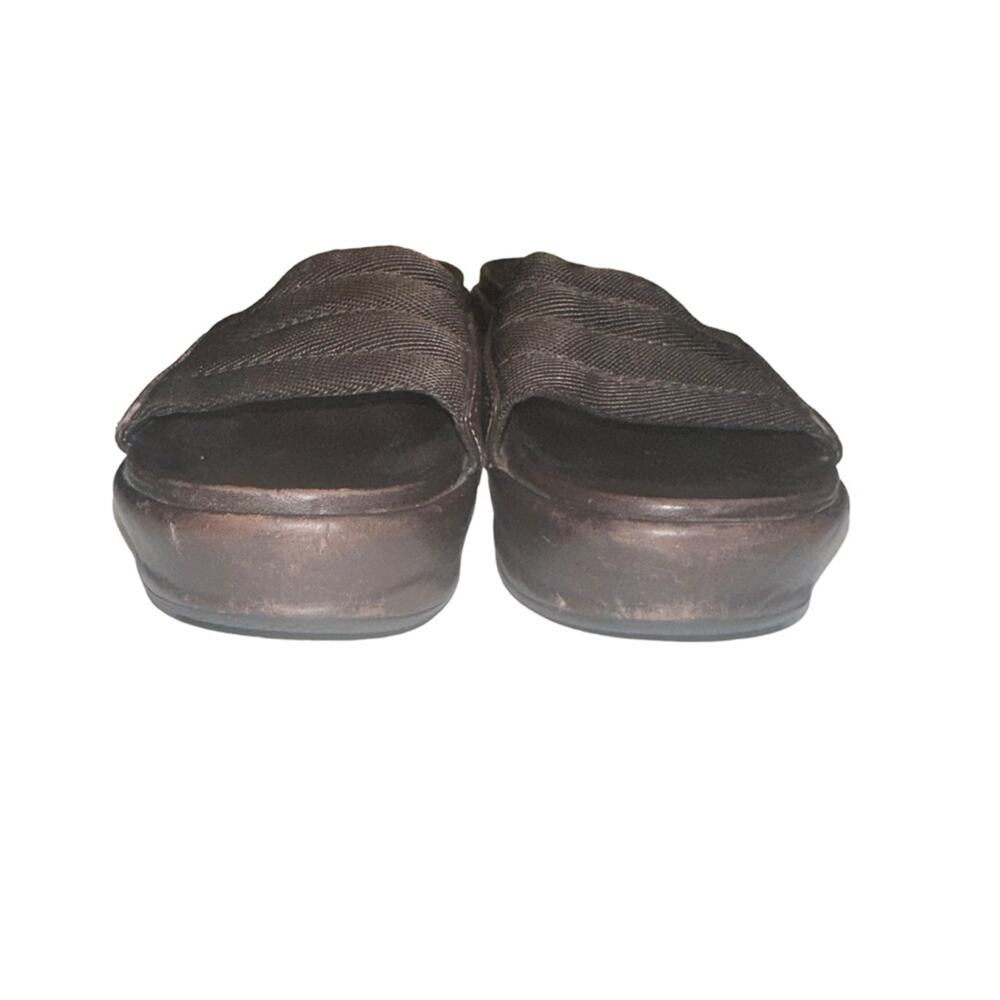 Prada Y2K Brown Platform Sandal 38.5 - Picture 3 of 8